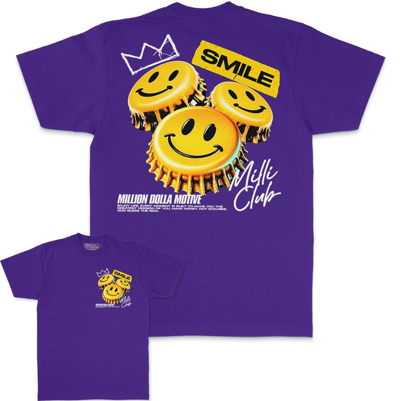 Smile Milli Club - Purple T-Shirt