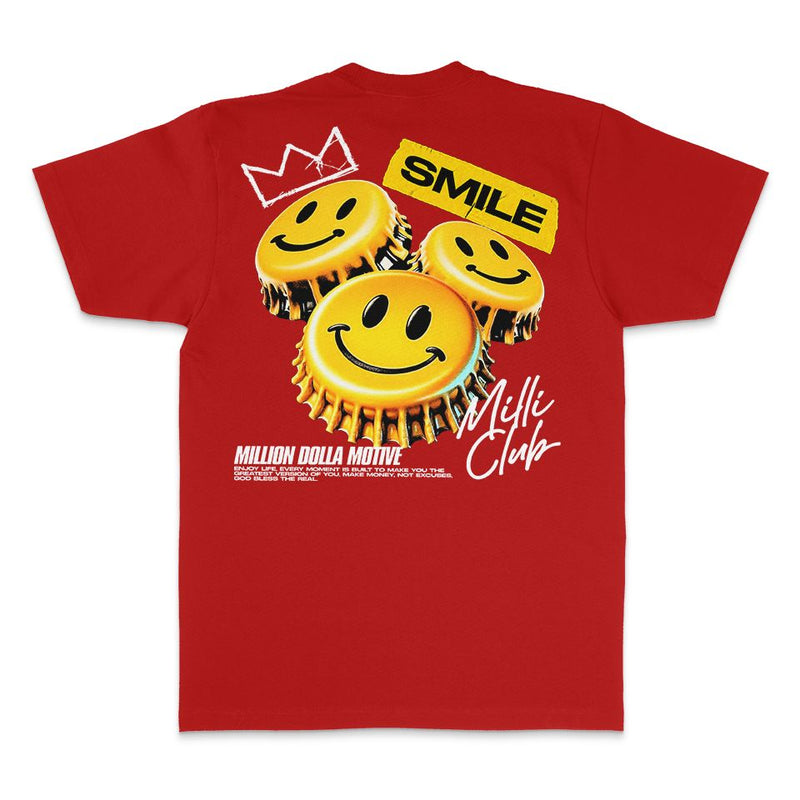 Smile Milli Club - Red T-Shirt