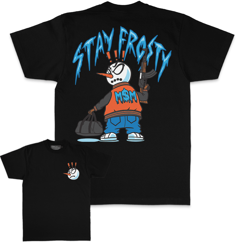 Stay Frosty - Black T-Shirt