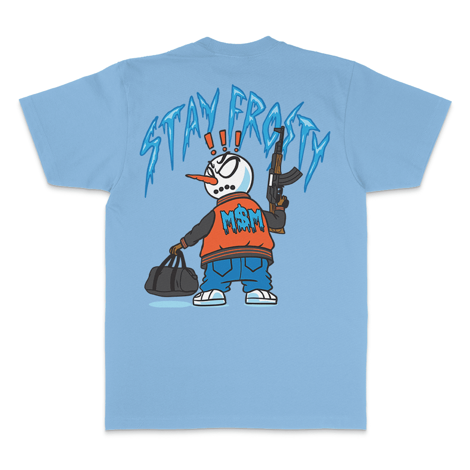 
                  
                    Stay Frosty - University Blue T-Shirt
                  
                