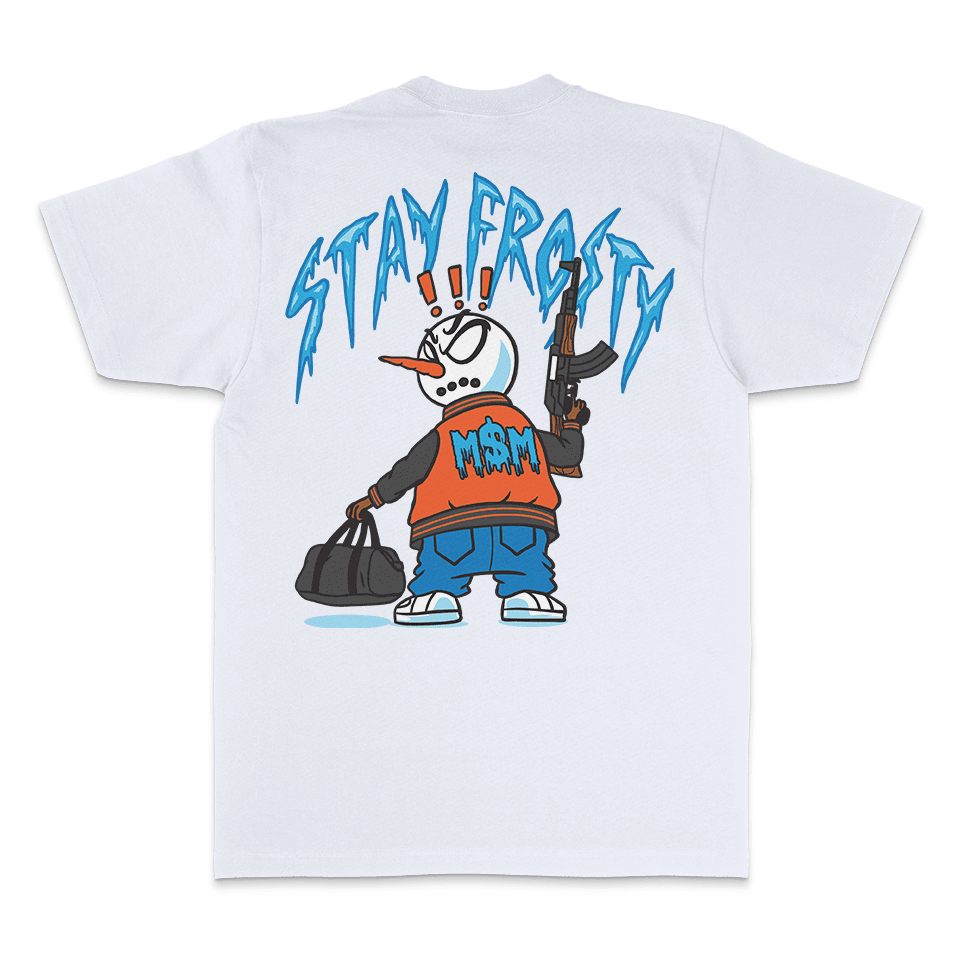 
                  
                    Stay Frosty - White T-Shirt
                  
                