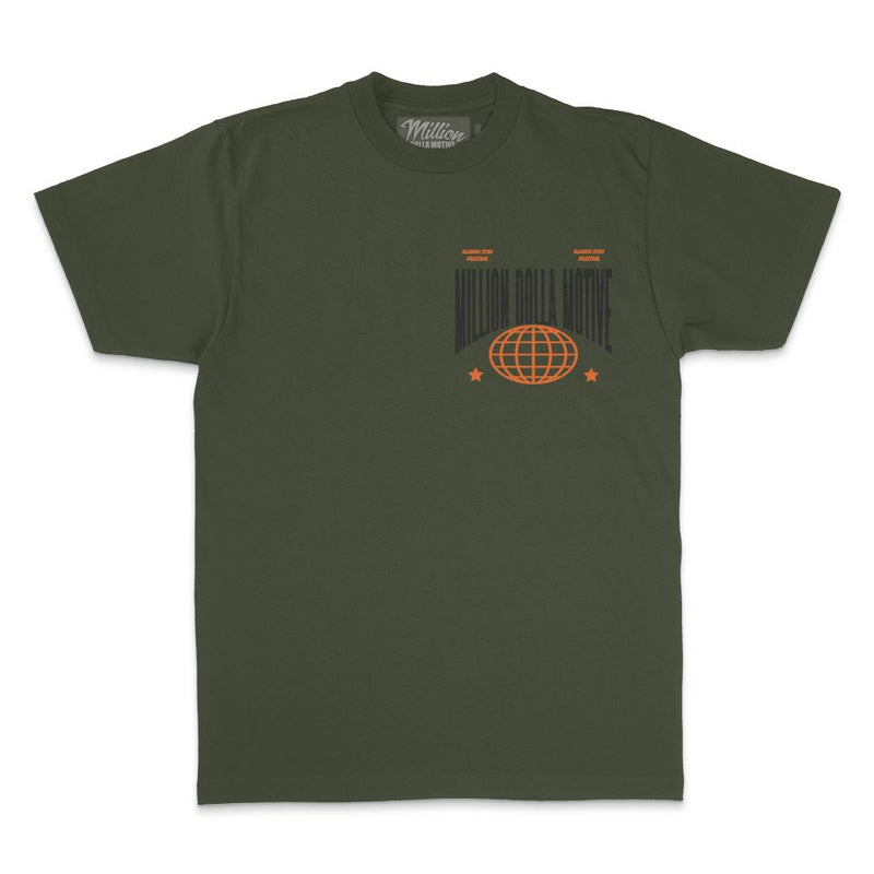 Stay Positive - Olive T-Shirt