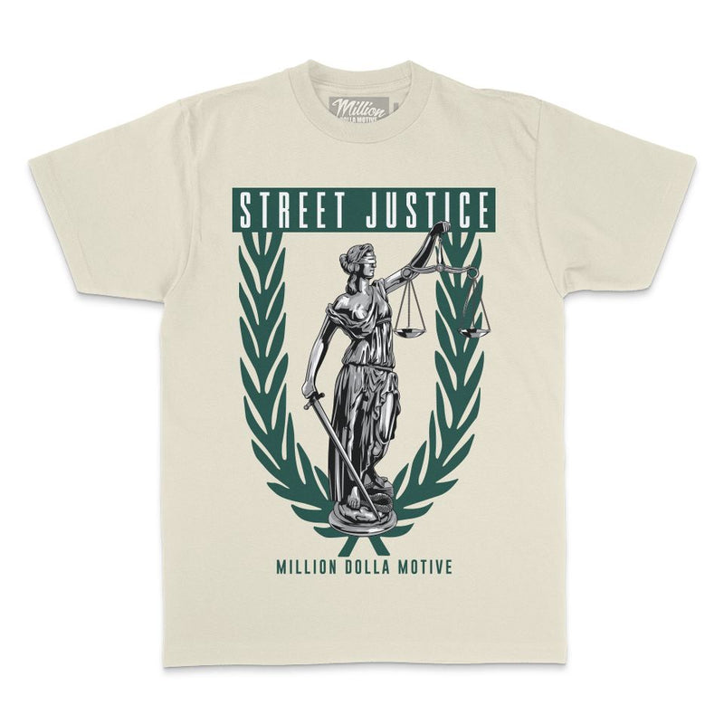 Street Justice - Natural Sail T-Shirt