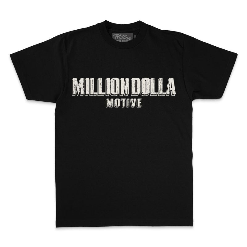 Strong & Fearless - Black T-Shirt T-Shirt Million Dolla Motive 