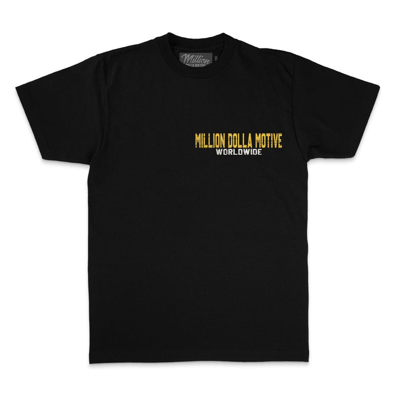 Success Pyramid - Black T-Shirt T-Shirt Million Dolla Motive 