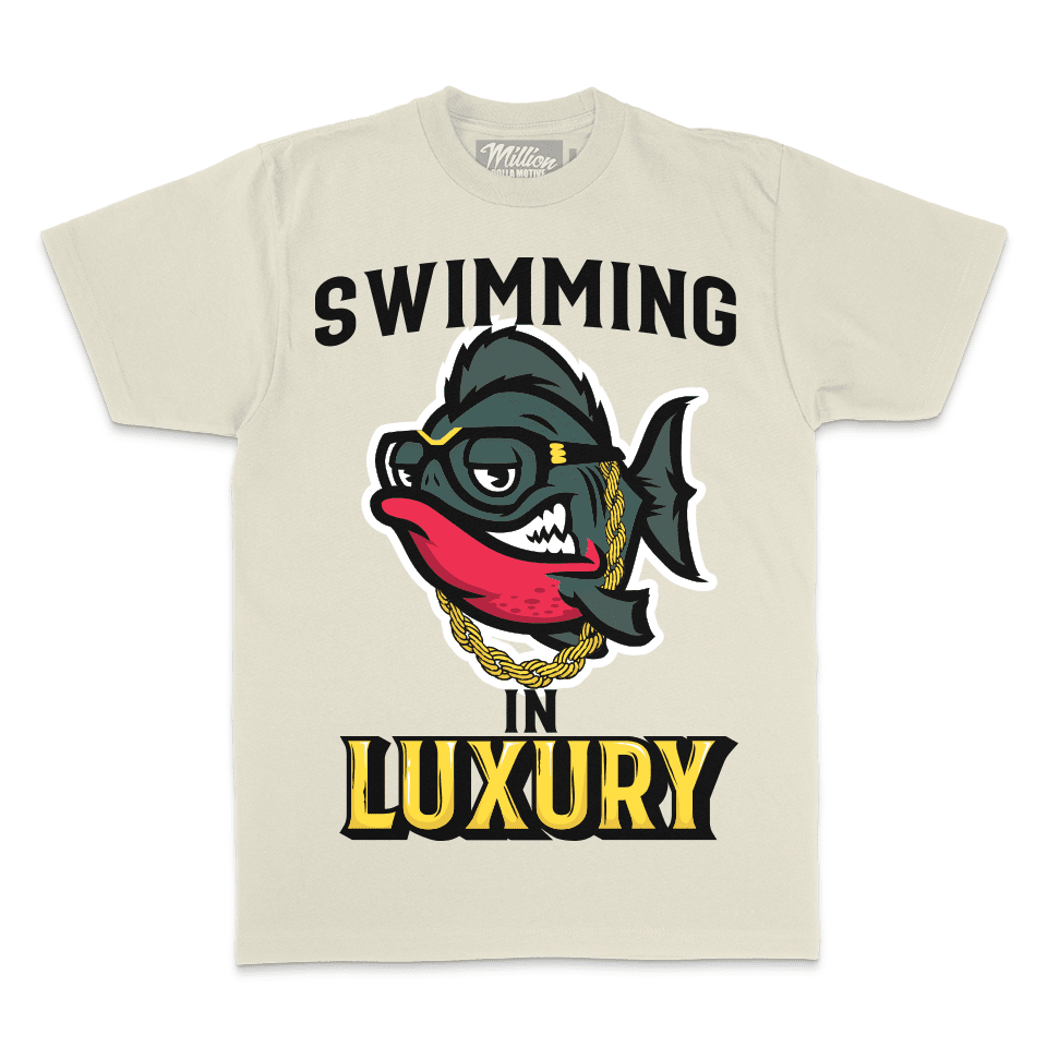 Swimming in Luxury - Natural Sail T-Shirt