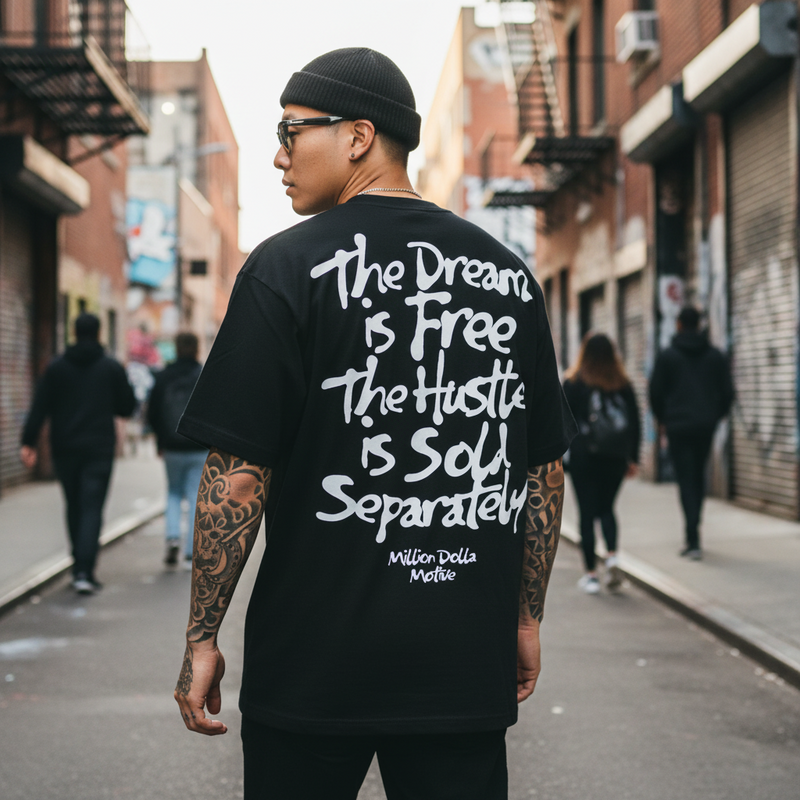 The Dream Is Free - Black T-Shirt