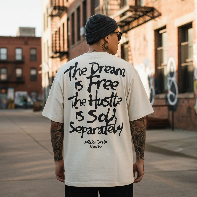 The Dream Is Free - Natural Sail T-Shirt
