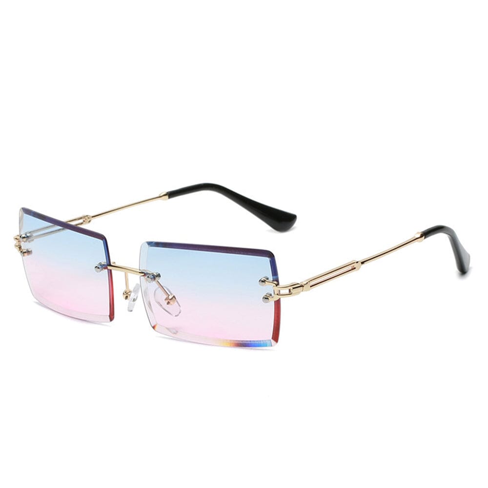 
                  
                    The Message - Gold & Blue Pink Sunglasses
                  
                