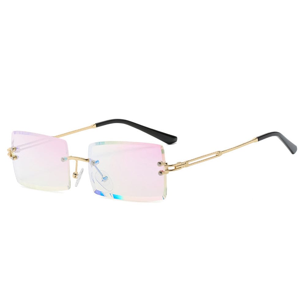 
                  
                    The Message - Gold & Purple Mirror Sunglasses
                  
                