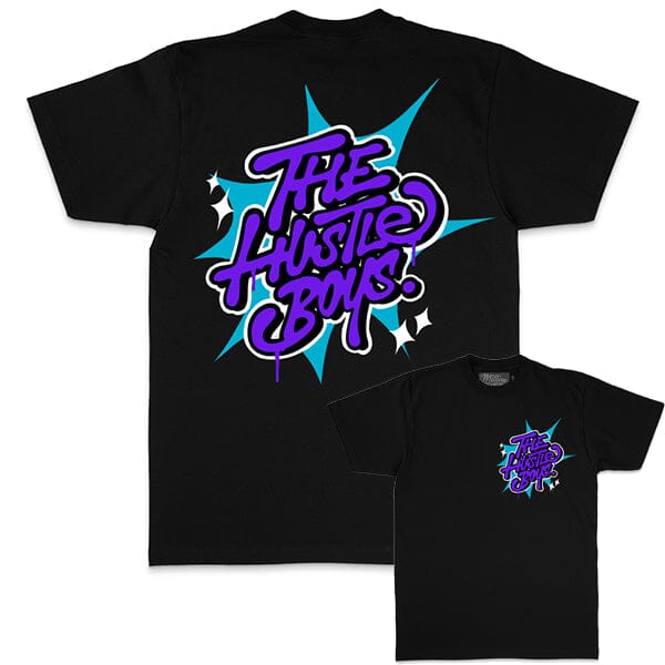 The Hustle Boys - Black T-Shirt T-Shirt Million Dolla Motive 
