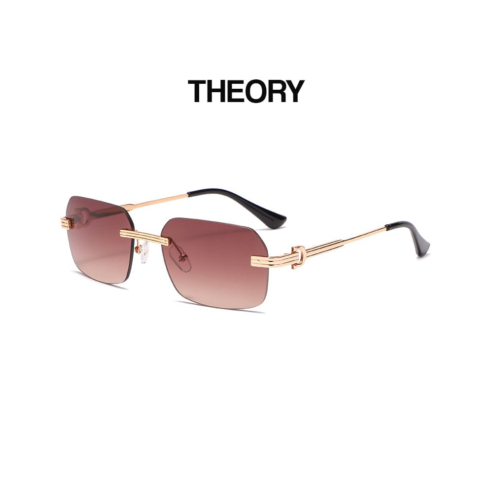 Theory I - Gold & Brown Sunglasses