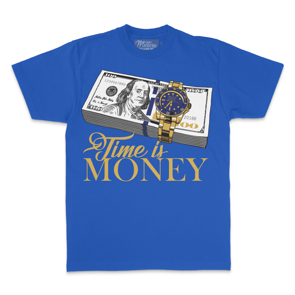 Time Is Money - Royal Blue T-Shirt