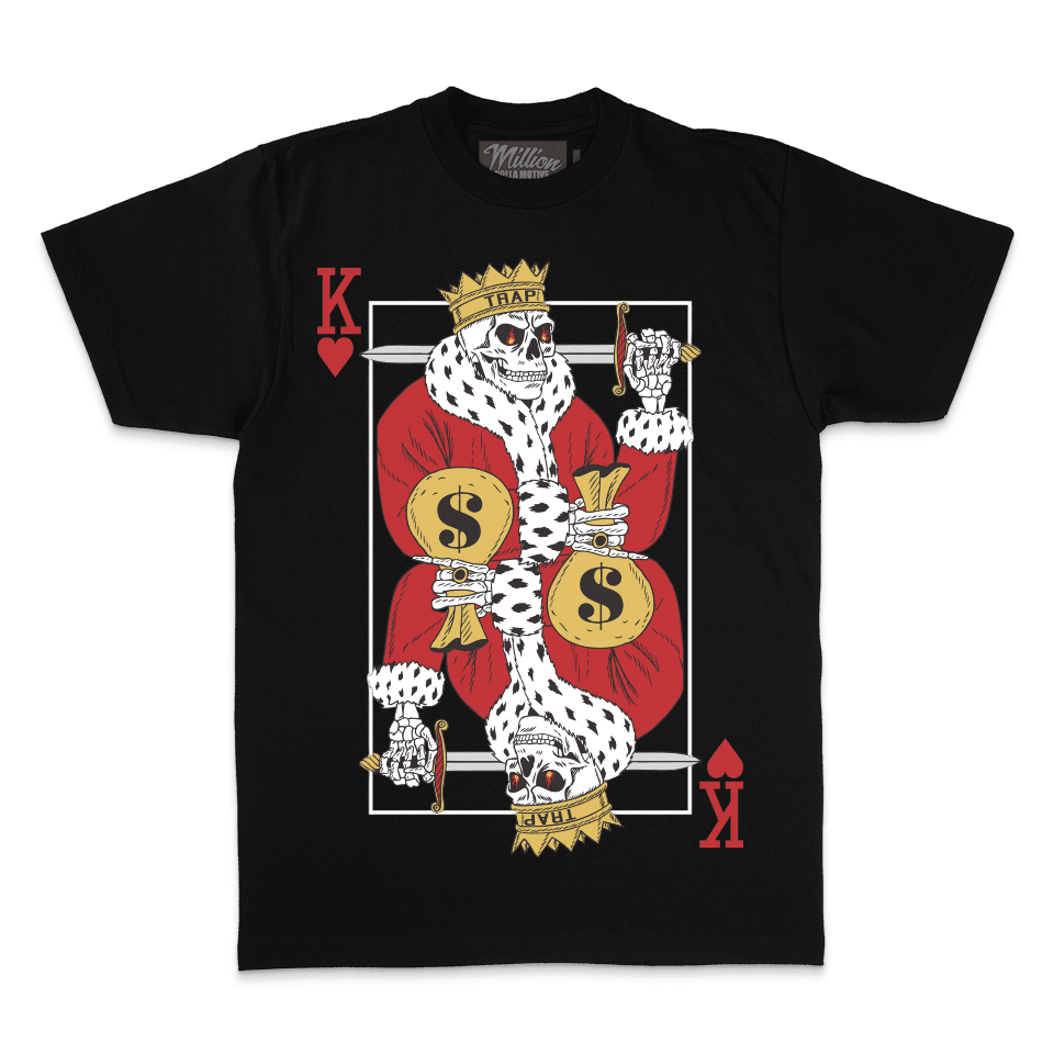 Trap King - Black T-Shirt