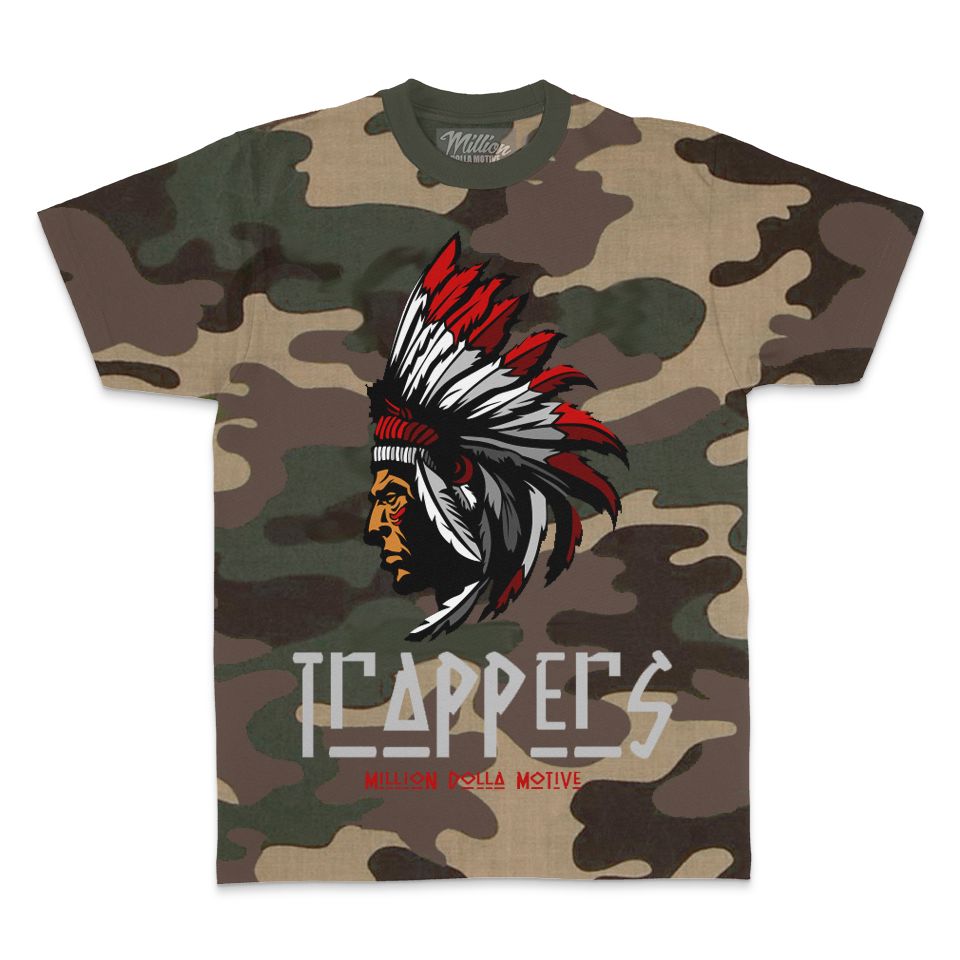 
                  
                    Trappers - Forest Green Camo T-Shirt
                  
                