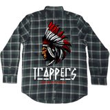 Trappers - Gorge Green Flannel Long Sleeve Shirt