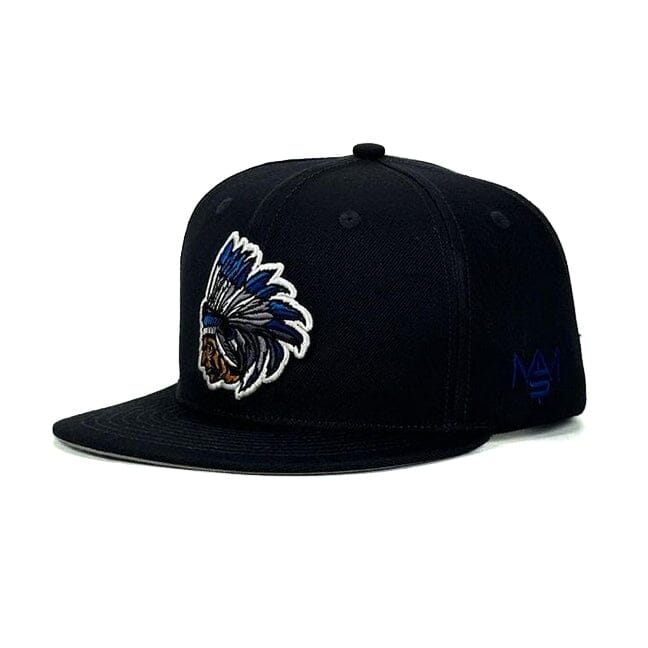 Trappers - Navy Snapback Cap