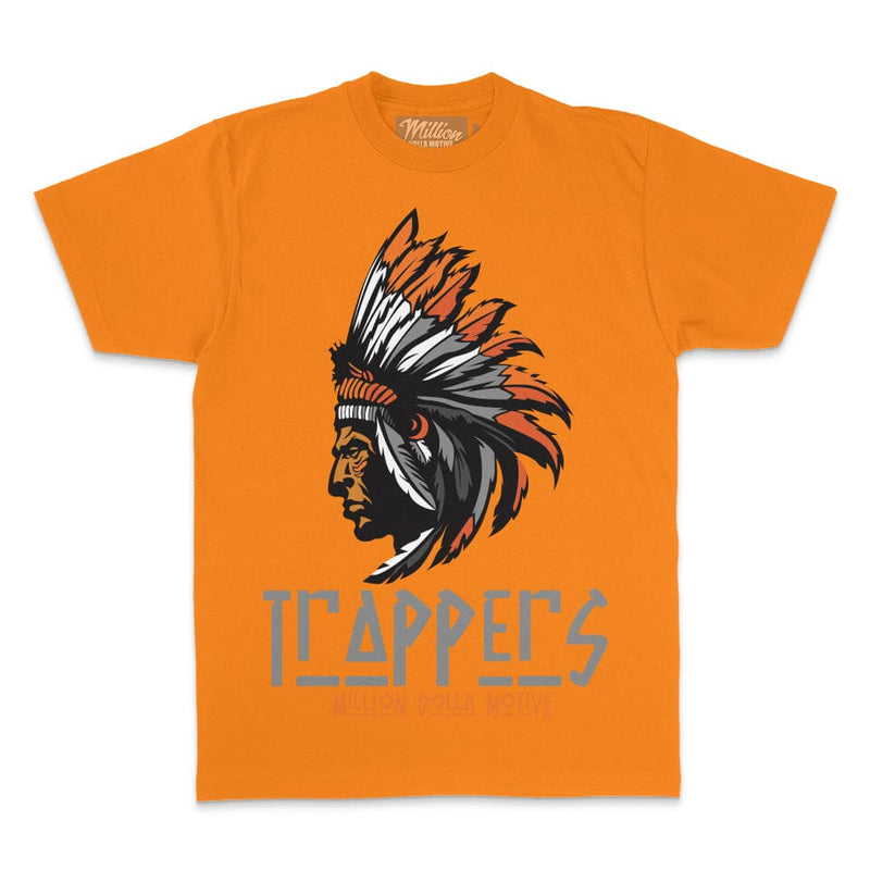 Trappers - Orange T-Shirt T-Shirt Million Dolla Motive 