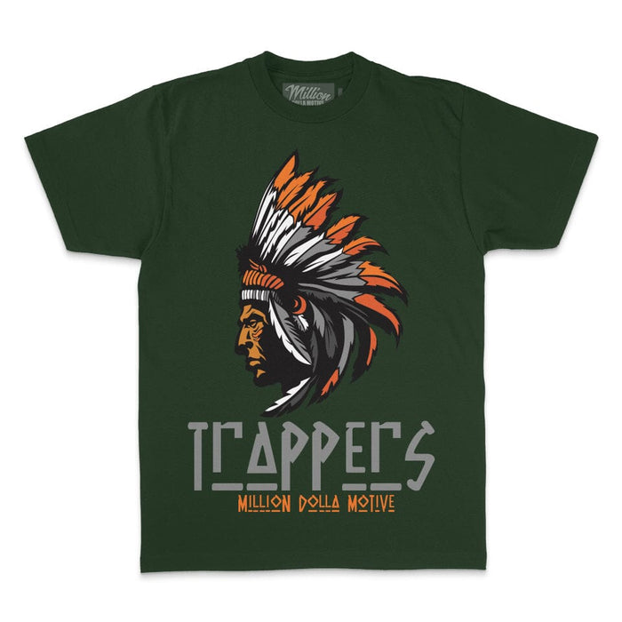 Trappers - Dark Emerald Green T-Shirt