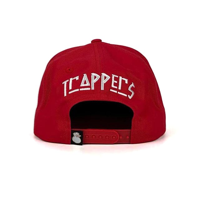 
                  
                    Trappers - Red Snapback Cap
                  
                