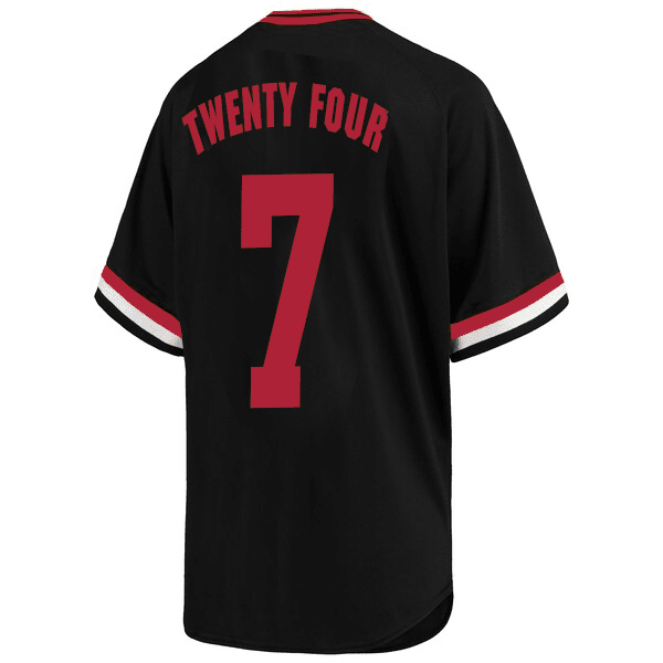 
                  
                    Trappers - Red on Black Jersey
                  
                