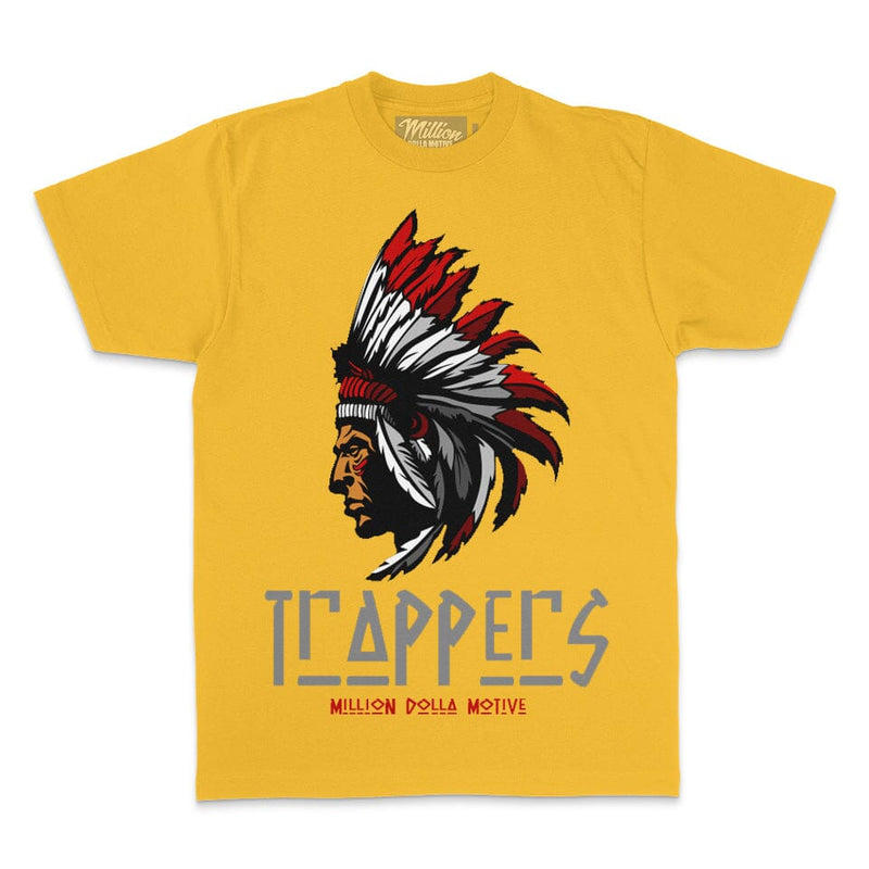 Trappers - Golden Yellow T-Shirt T-Shirt Million Dolla Motive 