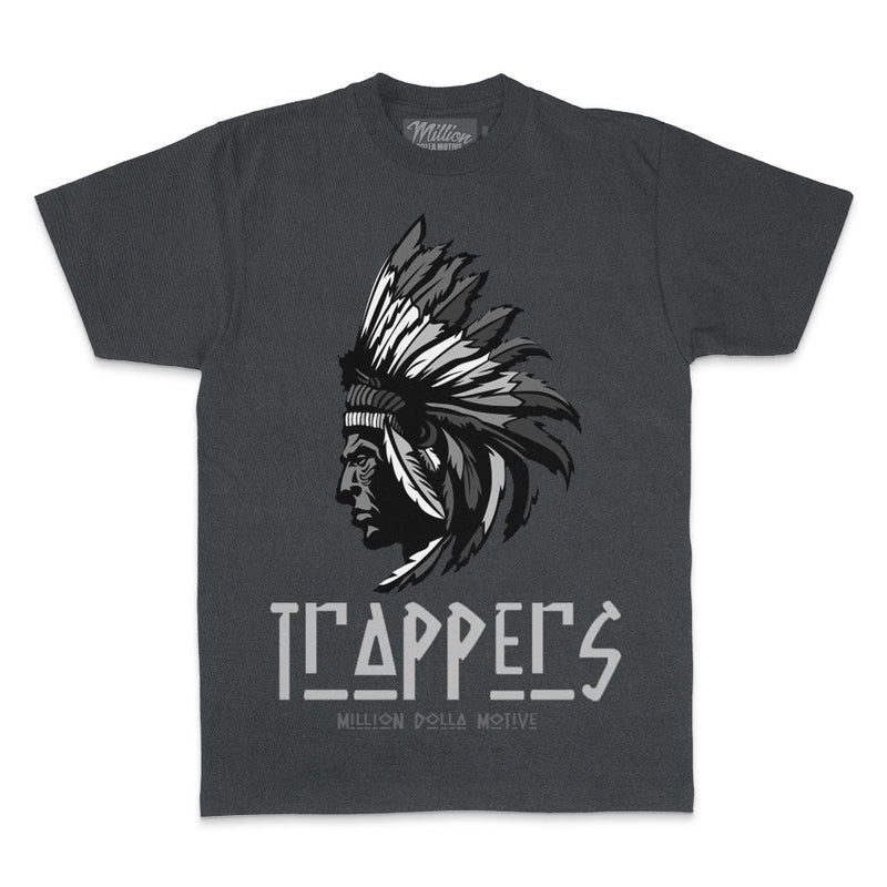 Trappers - Black Vintage Dye T-Shirt