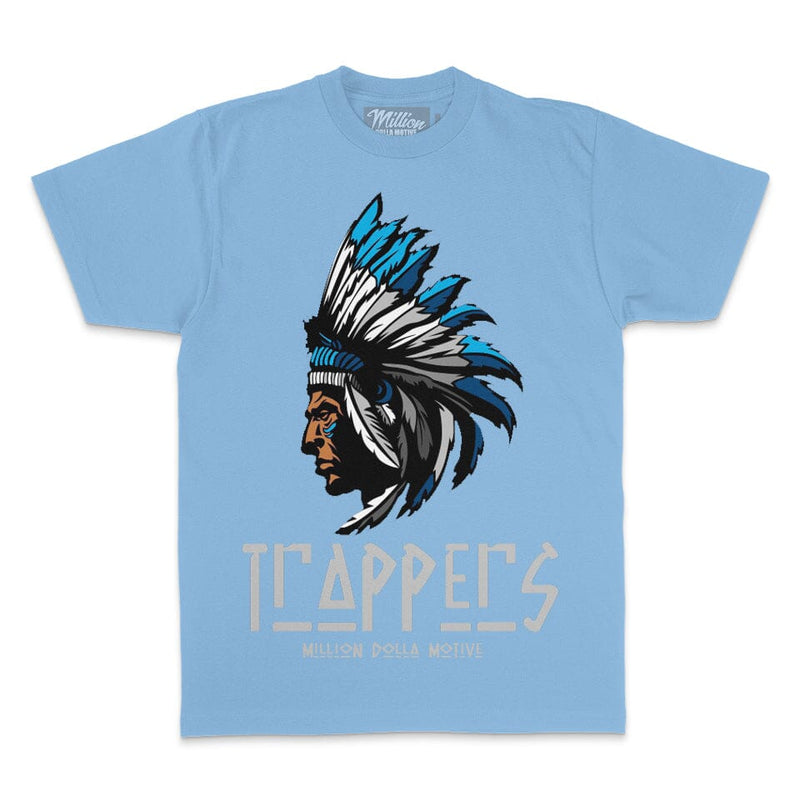 Trappers - University Blue T-Shirt T-Shirt Million Dolla Motive 