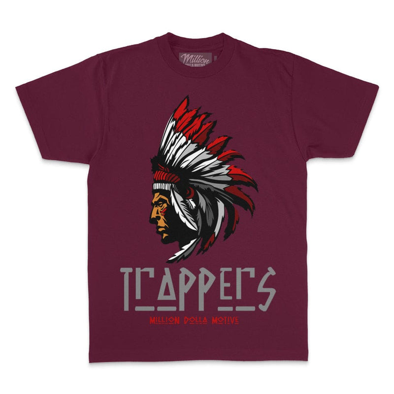 Trappers - Maroon T-Shirt T-Shirt Million Dolla Motive 