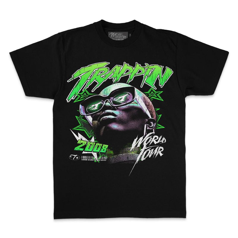 Trappin World Tour - Black T-Shirt