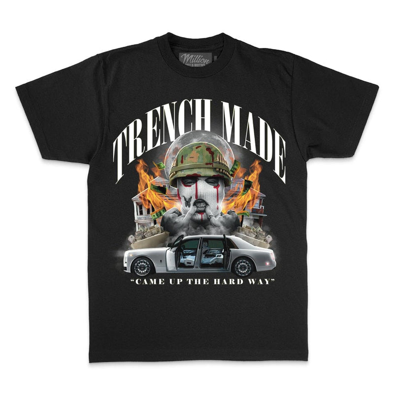 Trench Made Soldier - Black T-Shirt T-Shirt Million Dolla Motive 