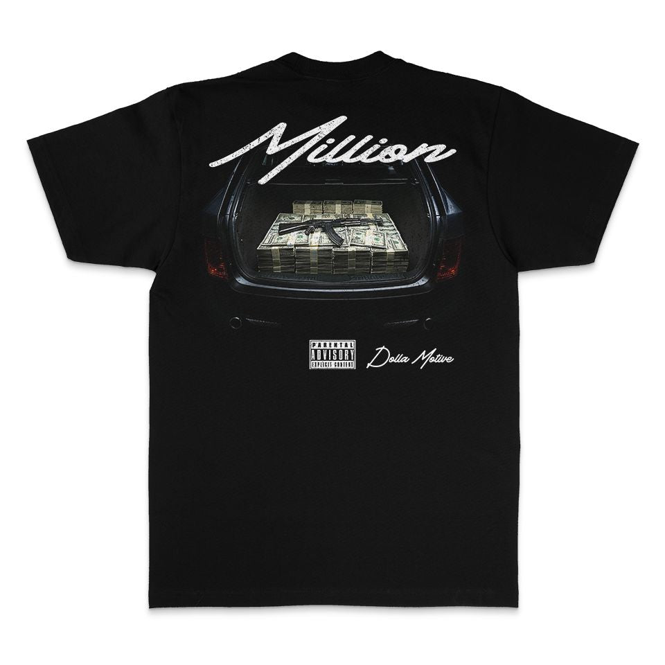 
                  
                    Trunk Money - Black T-Shirt T-Shirt Million Dolla Motive 
                  
                