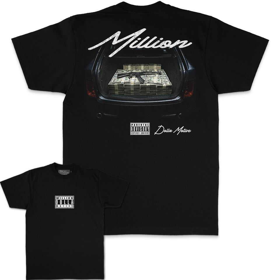 
                  
                    Trunk Money - Black T-Shirt T-Shirt Million Dolla Motive 
                  
                