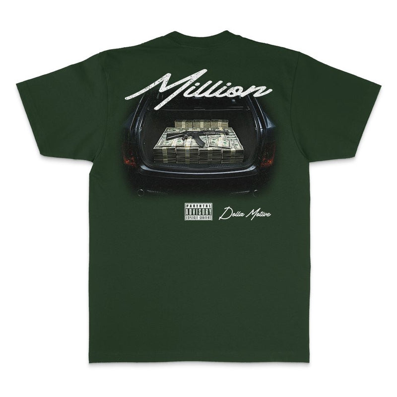 Trunk Money - Dark Green T-Shirt T-Shirt Million Dolla Motive 