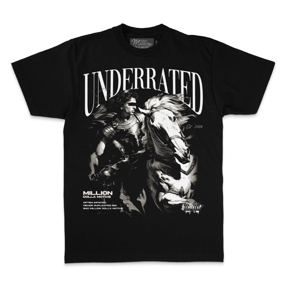 
                  
                    Underrated - Black T-Shirt
                  
                