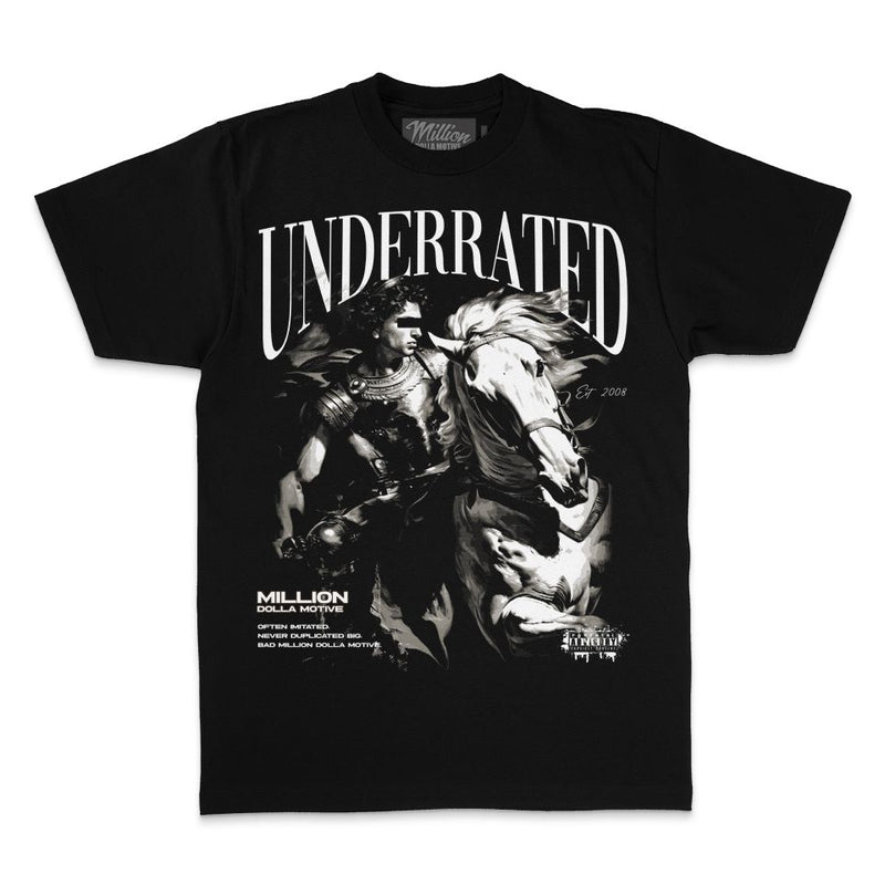 Underrated - Black T-Shirt