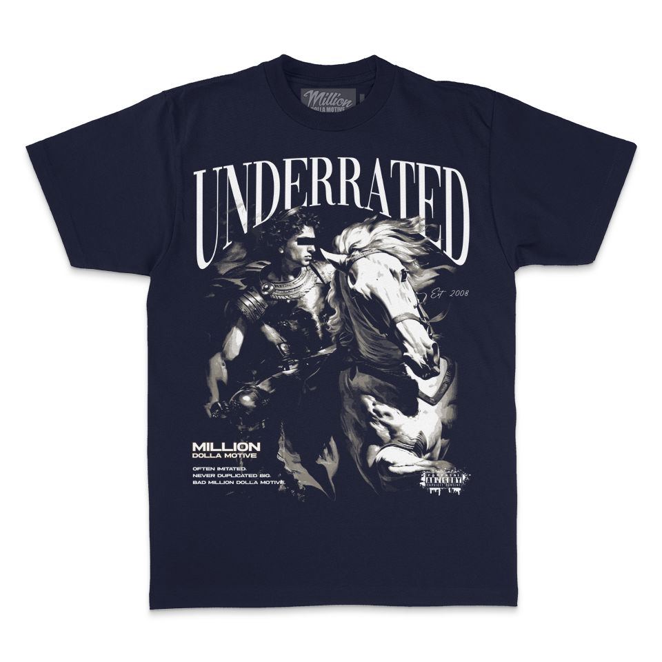 
                  
                    Underrated - Navy T-Shirt
                  
                