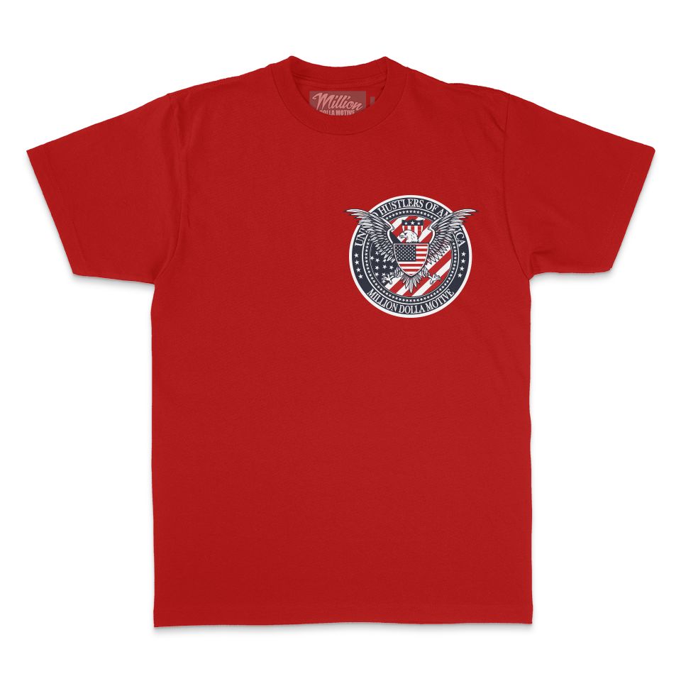
                  
                    United Hustlers of America - Red T-Shirt
                  
                