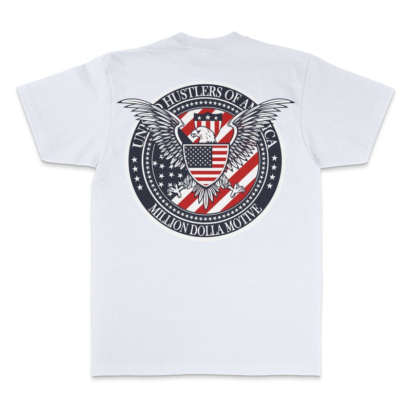 United Hustlers of America - White T-Shirt