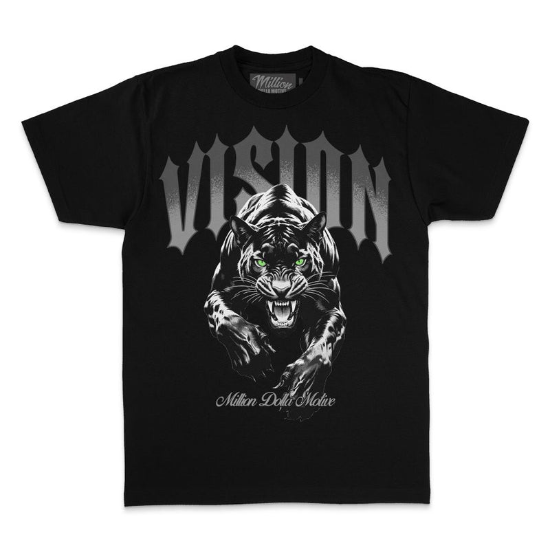 Vision Black Cat - Black T-Shirt