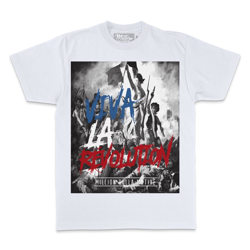 
                  
                    Viva La Revolution - White T-Shirt
                  
                