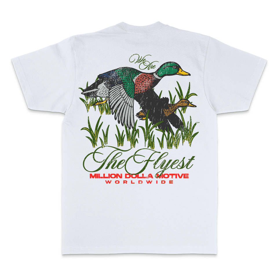 
                  
                    We Are The Flyest - White T-Shirt
                  
                