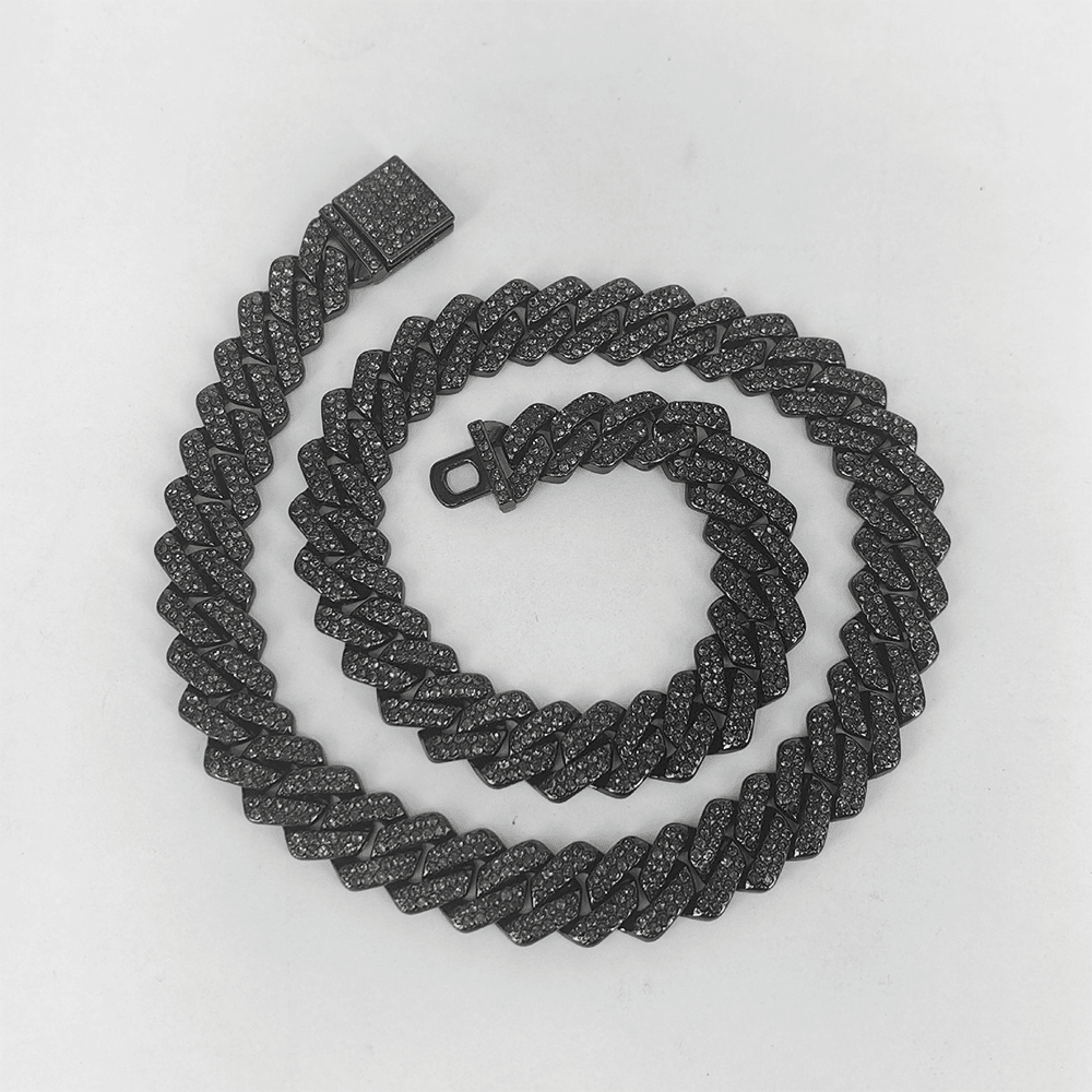 Prong Cuban Link with Buckle Clasp - JNK-024