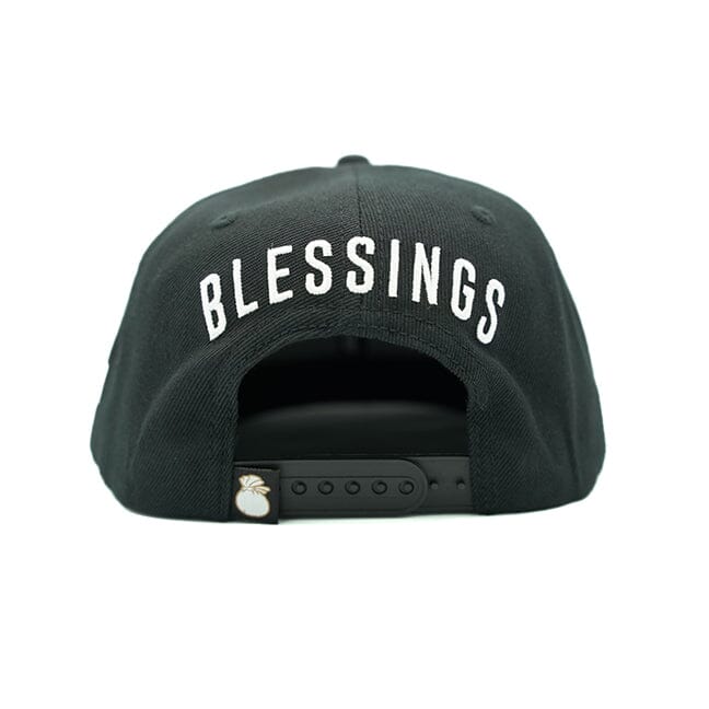 
                  
                    Blessings on Blessings - Black Snapback Cap
                  
                