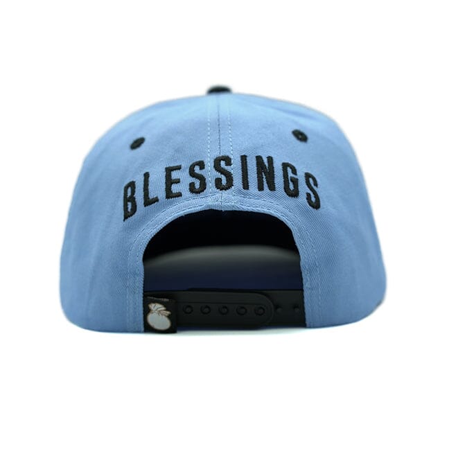 
                  
                    Blessings on Blessings - University Blue Snapback Cap
                  
                