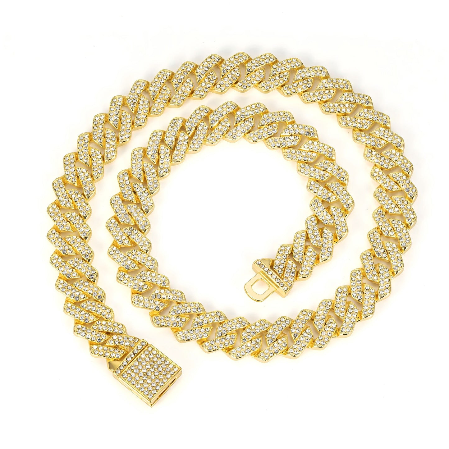 
                  
                    Prong Cuban Link with Buckle Clasp - JNK-003
                  
                