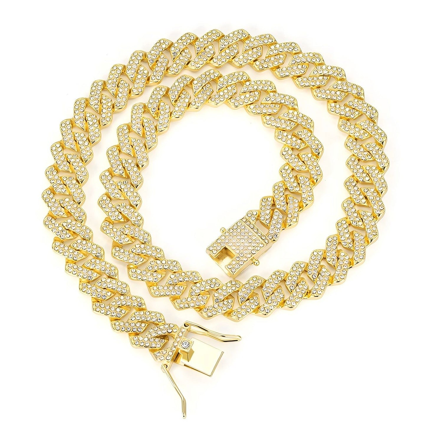 
                  
                    Prong Cuban Link with Open Box Clasp - JNK-001
                  
                