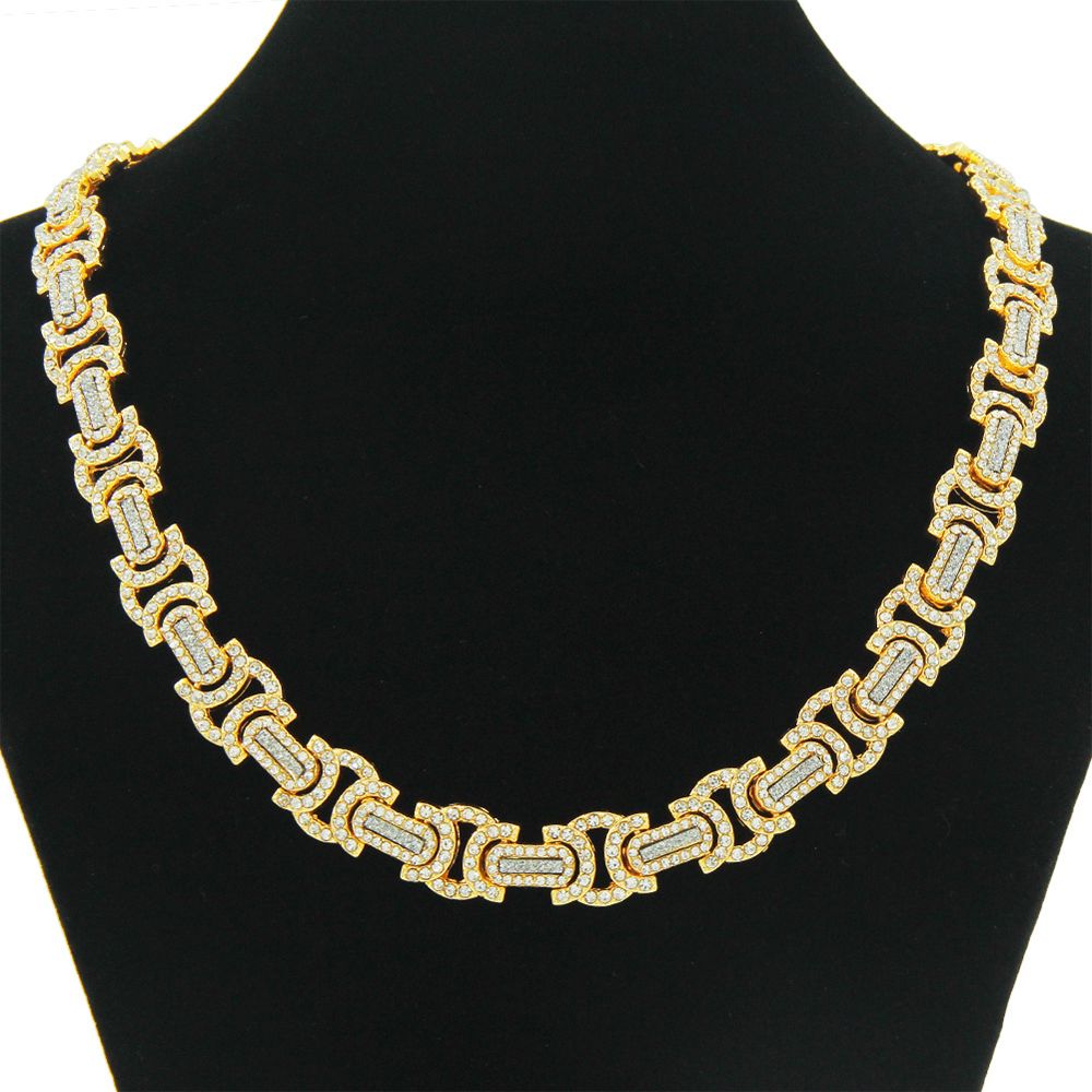 
                  
                    Byzantine Link Necklace - JNK-017
                  
                