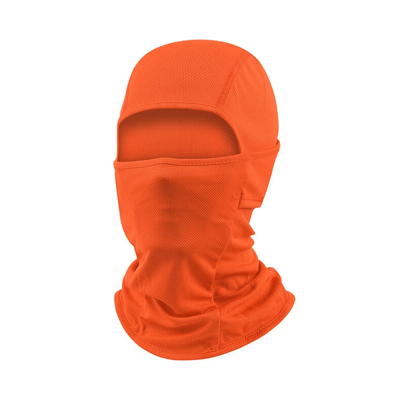 Orange Tactical Balaclava Mask