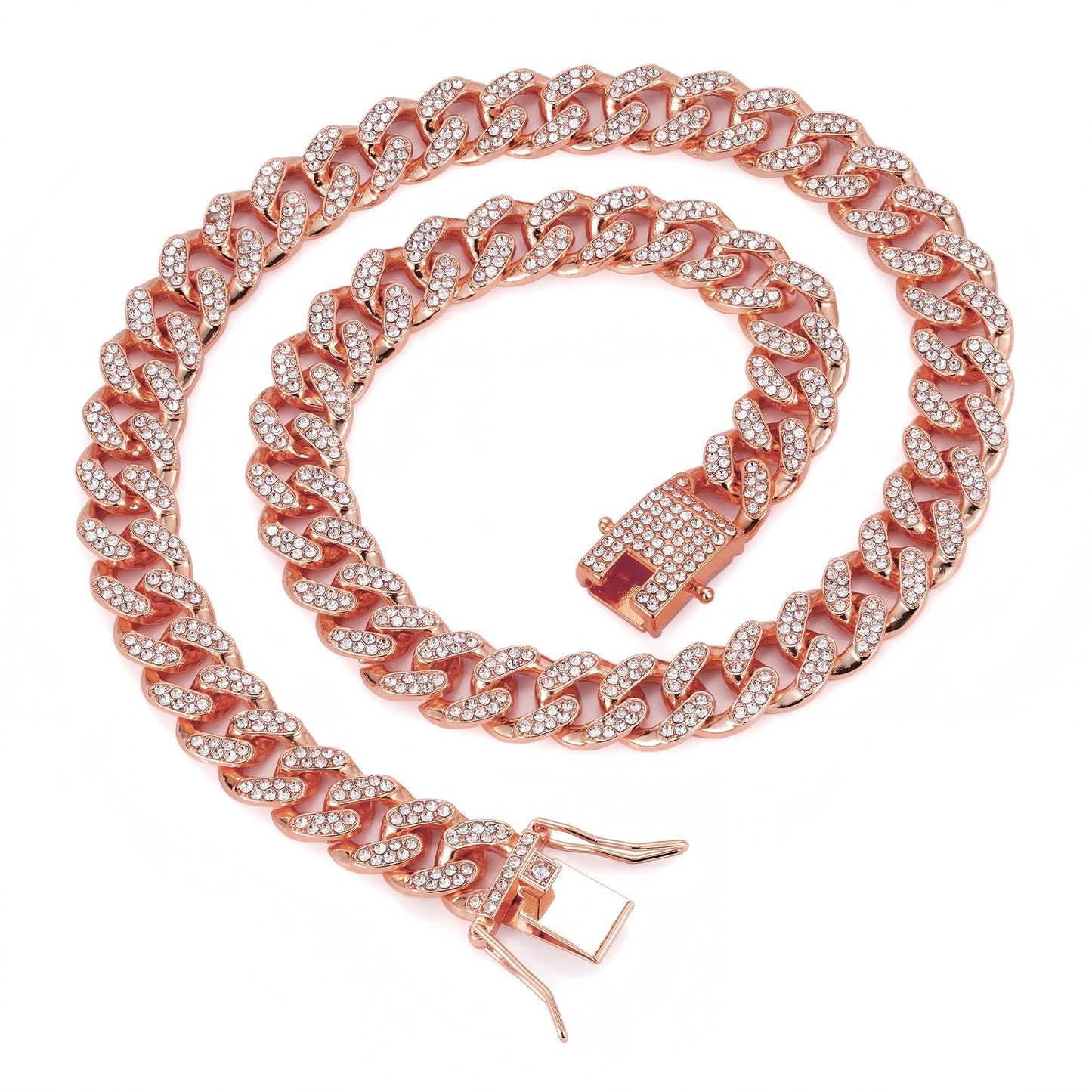 
                  
                    Cuban Link with Open Box Clasp - JNK-005
                  
                